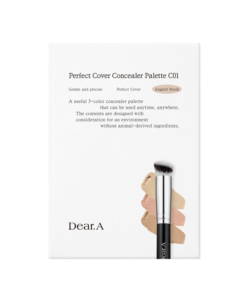Dear.A Perfect Cover Concealer Palette: With Angled Brush