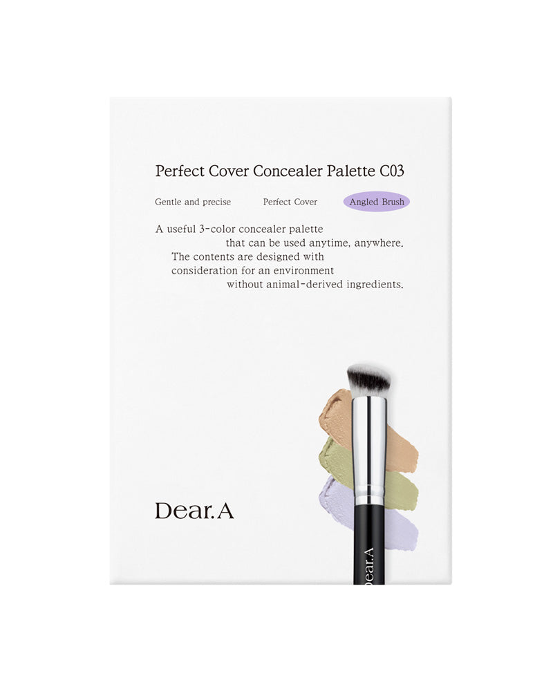 Dear.A Perfect Cover Concealer Palette: With Angled Brush