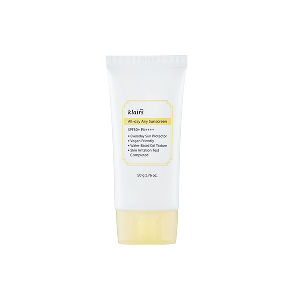 Dear Klairs All Day Airy Sunscreen SPF50+ PA++++