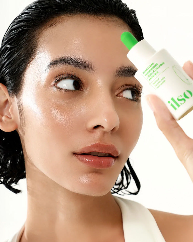 ilso Heartleaf Tendersome Double Calming Ampoule