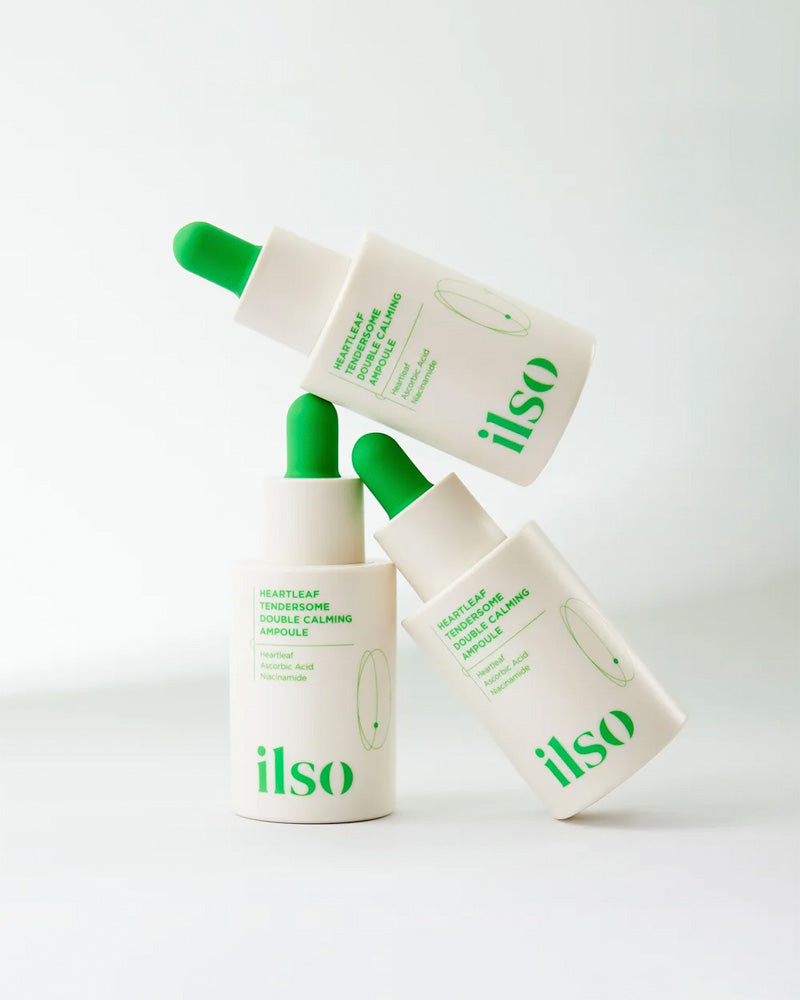 ilso Heartleaf Tendersome Double Calming Ampoule